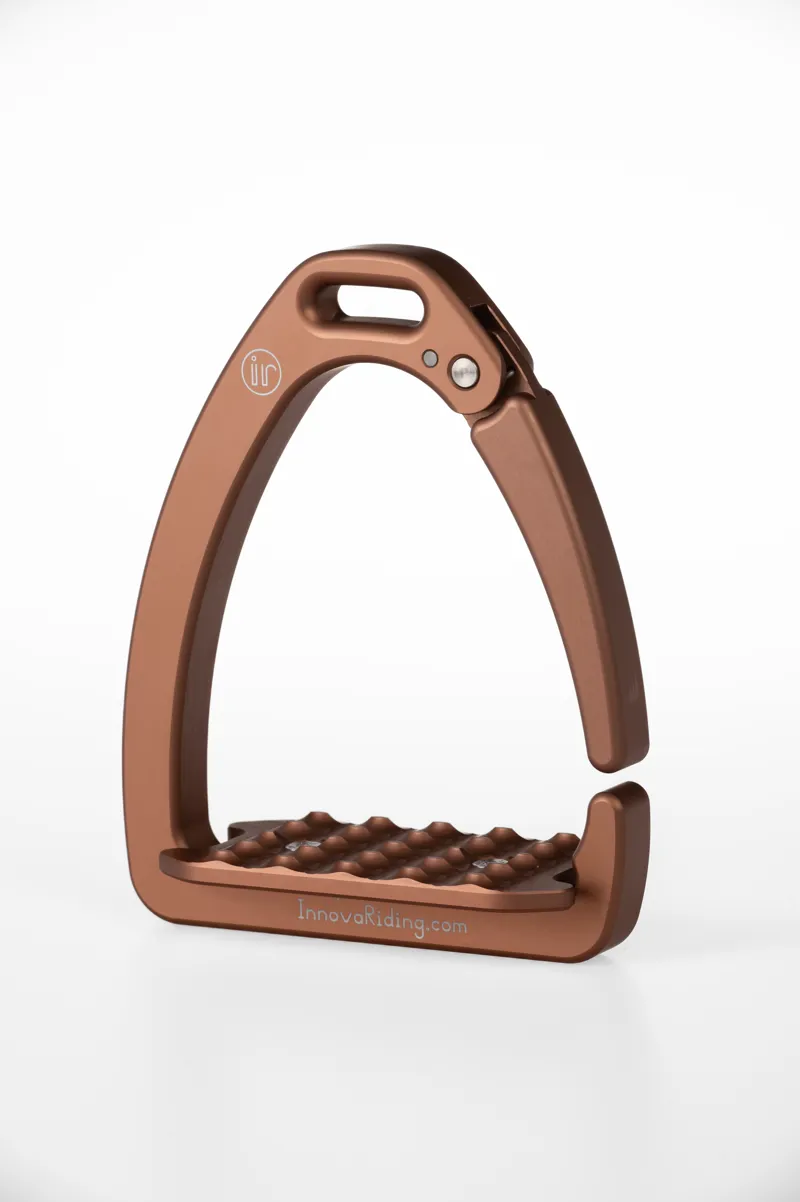 Tech Innova Riding Olympia Safety Stirrups - Copper